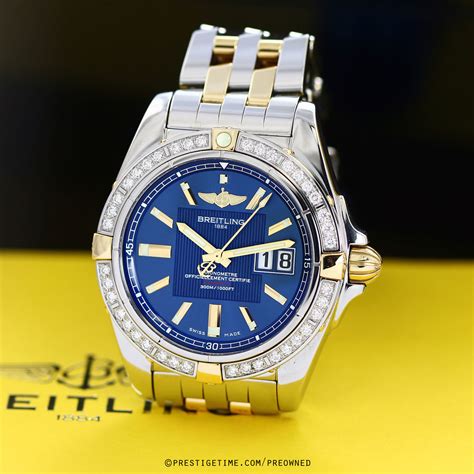 breitling silver watch price|pre owned breitling watches for sale.